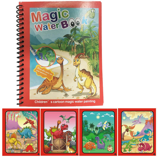 Magic Water Quick Dry Book Water Coloring Book Doodle With Magic Pen Painting Board