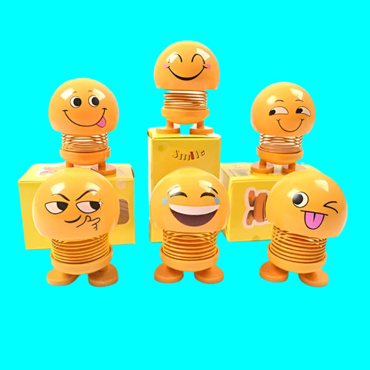 Emoticon Figure Smiling Face Spring Doll