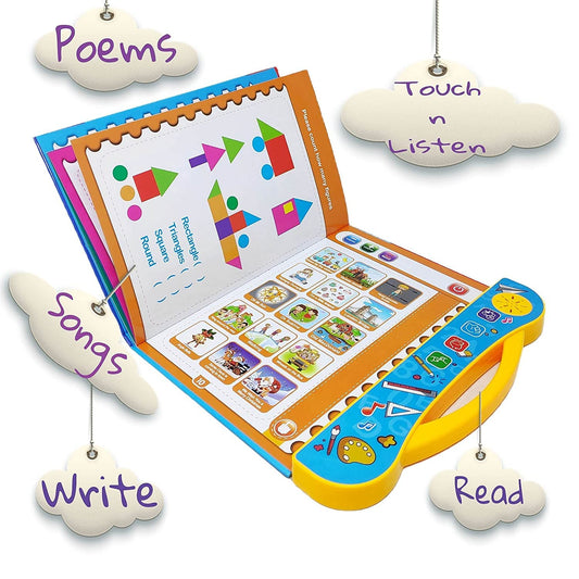Musical Learning + Writing LCD tab Combo with Free Frog Toy